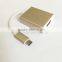 149mm length champagne color matel shelled Type C to HDMl adapter for TV