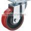 Adjustable bed PU caster wheels