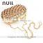 Rhinestone clutch cosmetic box women purses and bags