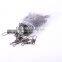Barrel Swivel With Interlock - Black Brass 2# 15kg 500pcs/bag