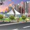 Tent Tensile Membrane Structure canopy landscape ETFE PVDF PTFE