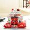 Elaborate porcelain fortune cat for money box