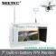 7 inch fpv monitor built in 2200mA battery AV input and output high brightness dji s800
