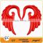 TP02997 acrylic red angel wings acrylic taper piercing ear expander