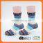 custom cotton anti-slip flooring navy blue teen young school uniform socks