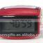 High Quality Plastic Multi Color Solar Pedometer