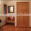 Forest Bright Craftsman 3-Panel Solid Wood Core Red Oak Veneered Wooden Door Slab