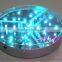 Round LED Under vase centre Light Base 6/8 inch Wedding Centerpiece Floral Decoration
