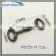 13mm two parts ring shoes buckle high end gun metal plated shoes decorations