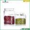 airtight Clear glass nuts storage jar jam glass bottle with cap