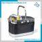 Polyester Folding 4 People Using Empty Cooler Insulated Basket for Picnic