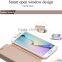 S6/ S6 Edge Smart Touch Window View PU Leather Case for Samsung Galaxy S6 /S6 Edge Flip Stand Sleep Auto Wake Clear Side Cover