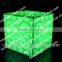 High Quality Rechargeable Led Light Up Illuminated Acrylic Cube Table For Sale
