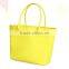 Hot selling 2016 bright yellow leather shopping bag with small wallet                        
                                                Quality Choice