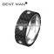 new design finger ring popular hot selling carbon fiber and titanium ring