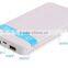 Factory New 8000mah Ultra Slim Powerbank With double Cable and connector for iPhone 5/5S/6/6S