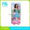 2015 New !Eco-friendly PVC Six princesses Barbie Doll(6 model mixed)