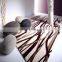 exhibiton fireproof carpet polyester machine made 3D shaggy carpet