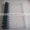 PVC Coated Chain Link Iron Wire Mesh Fence Post / 6ft 7ft 8ft Galvanized Diamond Mesh Wire Fencing Property Fence Low Price