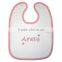 Customized Design Baby Bib with Embroider or Printing