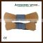 Wholesale Decorative Fashionable Wooden Bow Ties For Children