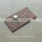 Debossed Artificial Leather Patch