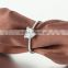 Diamond Ring,Weeding Engagement 925 Silver Ring SRK004Y FR309B