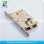 round square stainless steel forend magnetic latch deadbolt paint yellow hidden mortise door lock body