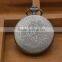 2016 fashion big antique couple dolphins pocket watch