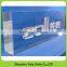 custom milling acrylic panel CNC router engraving acrylic machining block