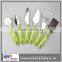 PP handle stainless steel kitchen utensil set