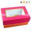  hot sale cardboard gift boxes with clear window