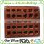 Hot selling! classic multi-shape silicone chocolate making mould