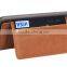 leather stand back case with card holder for mobile phone 6