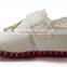 new model China manufacture newborn cow leather baby shoe