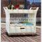 Plastic wine rack mobile wine rack with wheels wheel wine cart