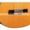 39 Cutaway solid ceder top beginner use wooden classic guitar dealers