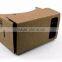 DIY Google Cardboard Style 3D VR Virtual Reality Glasses with NFC Tag Head Mount Fit Universal Mobile Phone