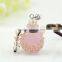 Wholesale Glass Vial Perfume Bottle Essential Oil Locket Pendant Necklace Wholesale