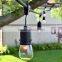 S14 String Light Company Vintage 48-Ft Outdoor Commercial String Lights with 24 Suspended Sockets and 24 Frosted S14 Bulbs