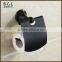 15733 American Design China Goods Wholesale Zinc Alloy Toilet Paper Holder Black Bathroom Design