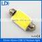 New COB LED Interior Dome Light 12V with 31mm 36mm 39mm 41mm Cob Led Festoon Bulbs