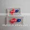 2D or 3D transparent PVC rubber patch for sportwear