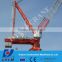 Shandong Province Slewing D260(6029) Luffing jib tower crane self raised erecting hoisting lift for sale in Dubai and Middle Eas