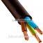 rvv double PVC Cover copper conductor 3 core 4mm Flexible electrical Cable