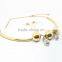 304 Stainless steel jewelry latest design beads necklace