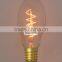 Scandinavianlamp's Vintage Edison Bulb Spiral Filament Light Bulb Decorative Bulb for Bars Hotels Coffees Homes
