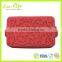 Red Big Flower Silicone Cake Mold Set of 2, Baking Cake Pans