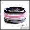 Chameleon Wholesale Colours Plain and Bubble Stacking Rings, Set of 5 Rings