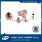  for automobile Steel yellow / zinc plated/In black hex flange nut
